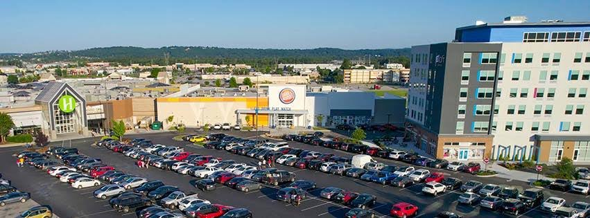 Hamilton Place Mall shopping and dining district near East Brainerd in Chattanooga TN